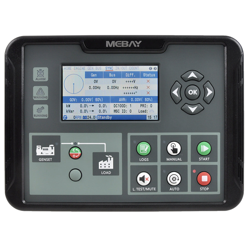 Mebay DC100D Paralleling Controller Generator Synchronization Controller Control Module