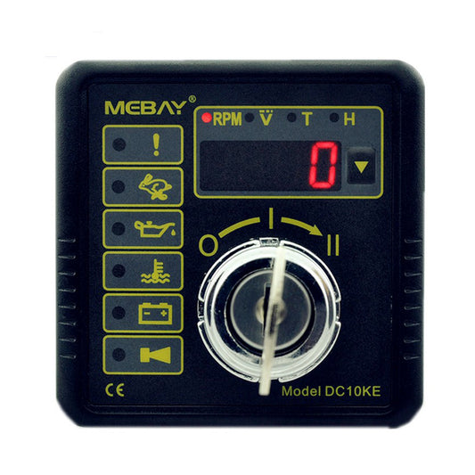 Diesel Generator Controller Engine Controller DC10KE Manual Key Start Genset Control Module Generator Parts