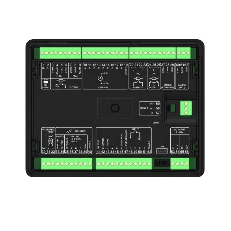 Smartgen HMC6000A HMC6000RM Marine Diesel Engine Controller Control Screen Monitoring Display Instrument