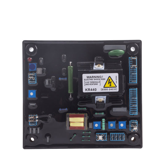 KR440 AVR Generator Regulator Automatic Voltage Stabilizer Single 3 Phase AC Brushless Alternator Output Voltalge Control Module