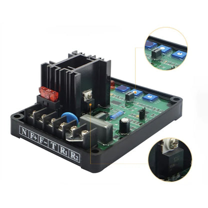 Brushless Universal Voltage Regulator AVR 12A Diesel Generator AVR GAVR-12A GAVR 12A
