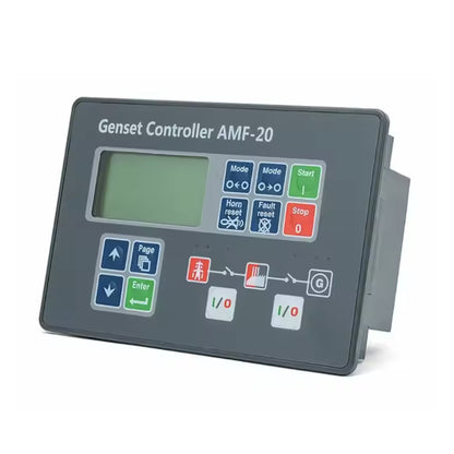 AMF25 Diesel Generator Controller, AMF-25, AMF-20 Generator Auto Start/Stop Control Module, Replacement for Original