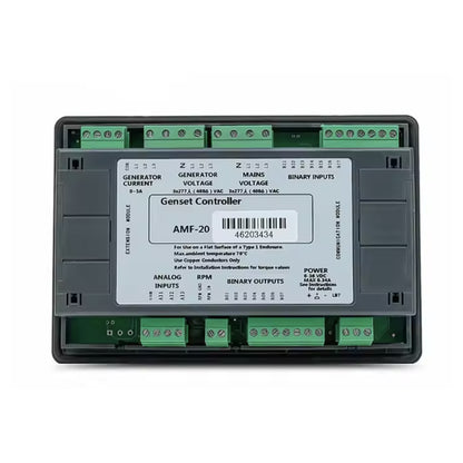 AMF25 Diesel Generator Controller, AMF-25, AMF-20 Generator Auto Start/Stop Control Module, Replacement for Original