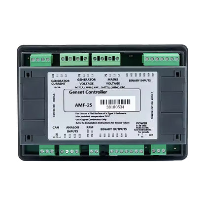 AMF25 Diesel Generator Controller, AMF-25, AMF-20 Generator Auto Start/Stop Control Module, Replacement for Original