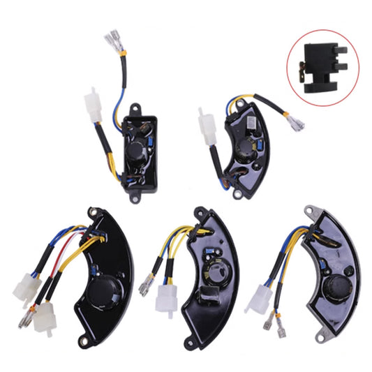 Gasoline Generator Parts Voltage Regulator 2-3KW 5-8KW Single Phase Three Phase Generator AVR Voltage Stabilizer