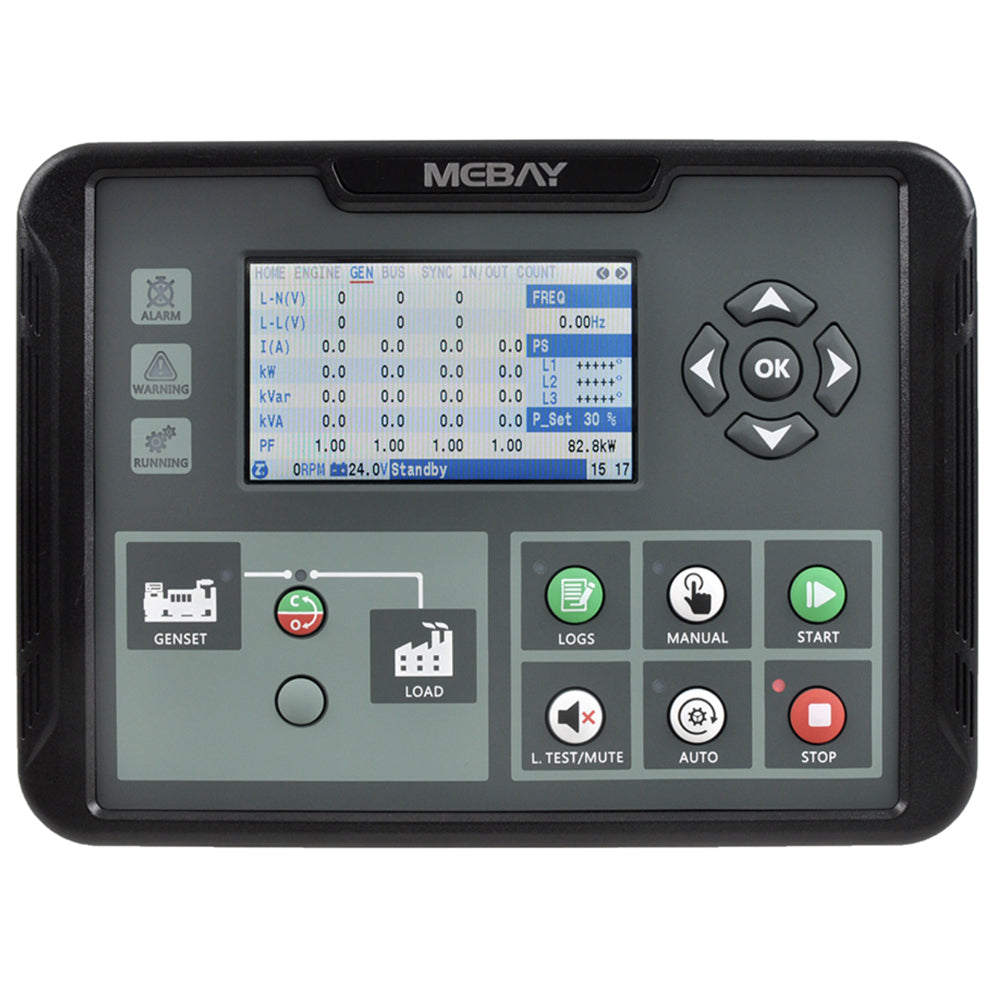 Mebay DC100D Paralleling Controller Generator Synchronization Controller Control Module