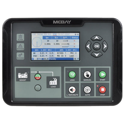 Mebay DC100D Paralleling Controller Generator Synchronization Controller Control Module