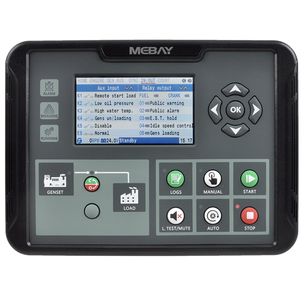 Mebay DC100D Paralleling Controller Generator Synchronization Controller Control Module