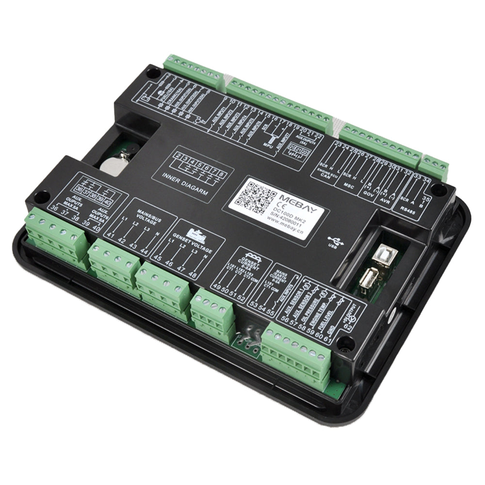 Mebay DC100D Paralleling Controller Generator Synchronization Controller Control Module