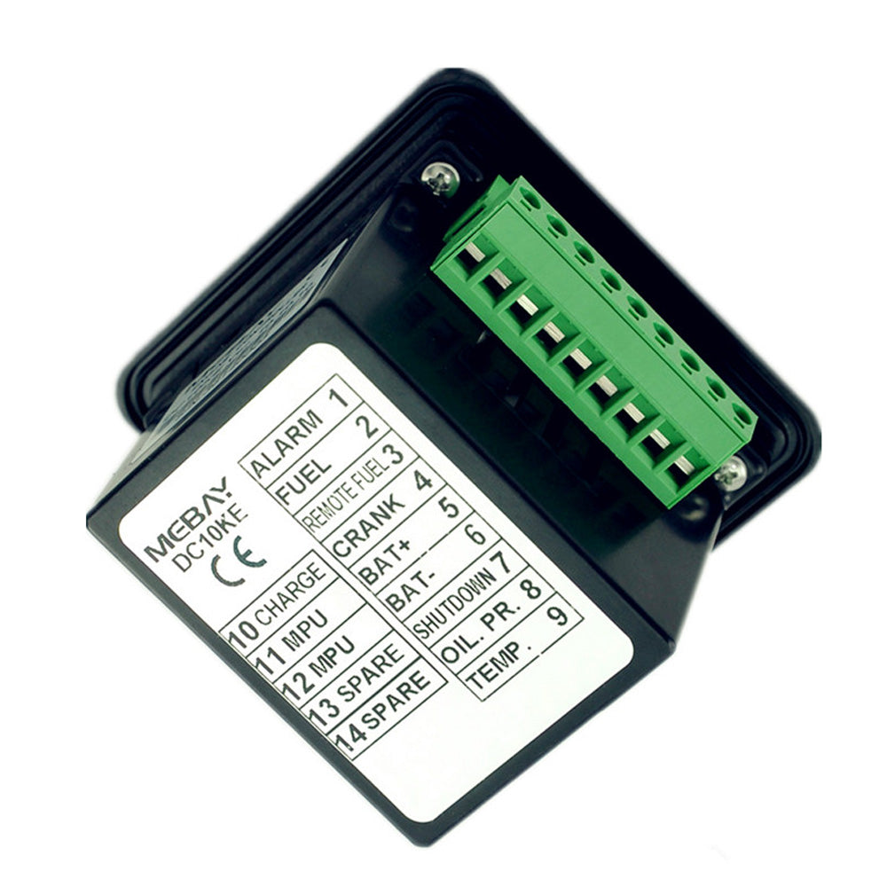 Diesel Generator Controller Engine Controller DC10KE Manual Key Start Genset Control Module Generator Parts