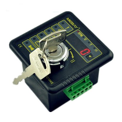Diesel Generator Controller Engine Controller DC10KE Manual Key Start Genset Control Module Generator Parts