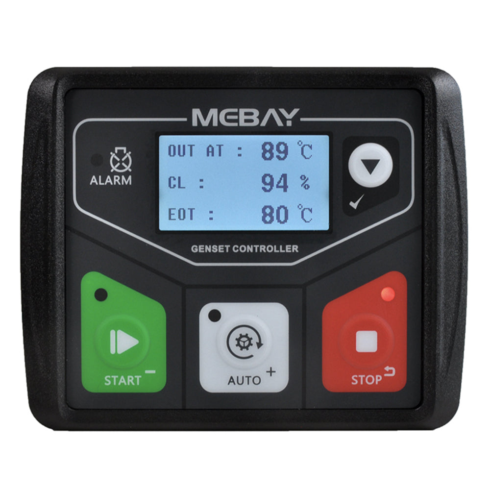Mebay ECU Generator Controller DC30C CANBus Auto Control Genset Generator Control Module Panel