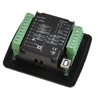 Mebay ECU Generator Controller DC30C CANBus Auto Control Genset Generator Control Module Panel