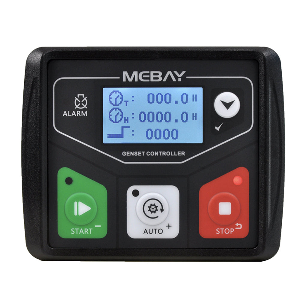 Mebay AMF Generator Controller DC32D Auto Control Genset Generator Control Module Panel