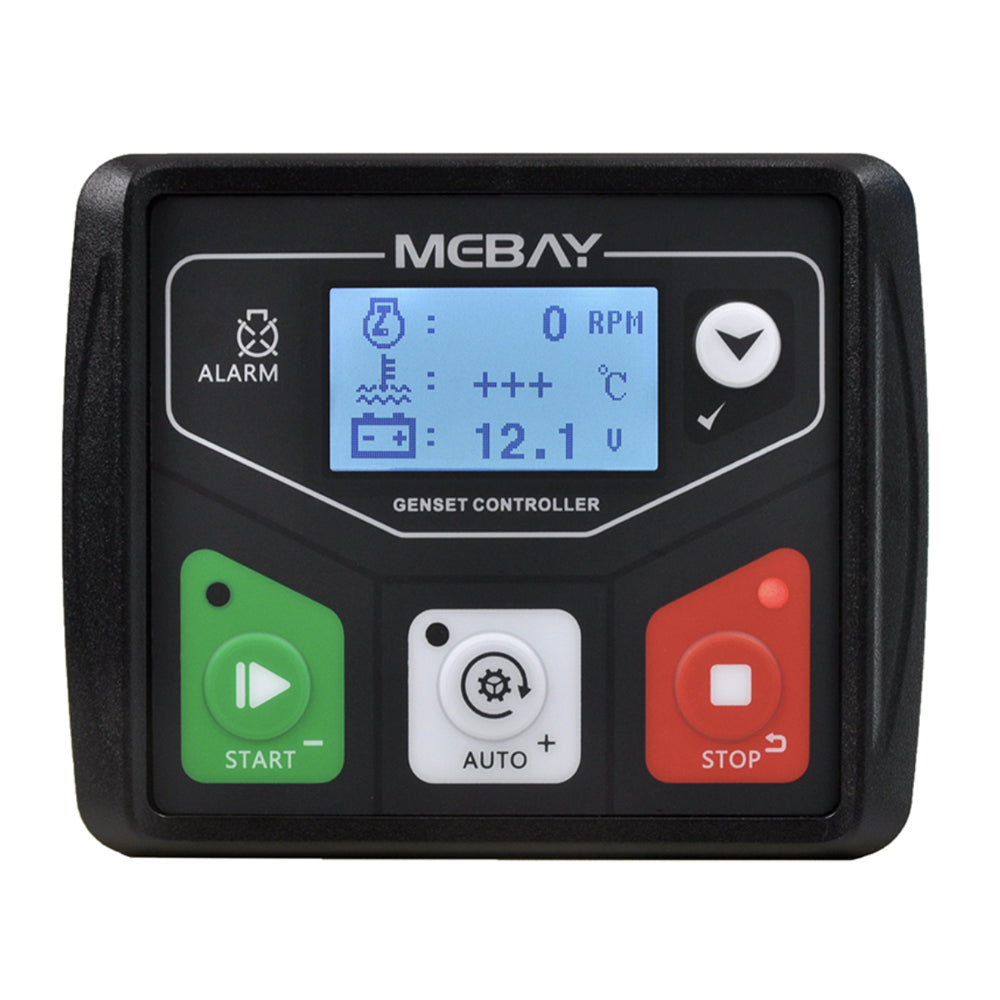 Mebay AMF Generator Controller DC32D Auto Control Genset Generator Control Module Panel