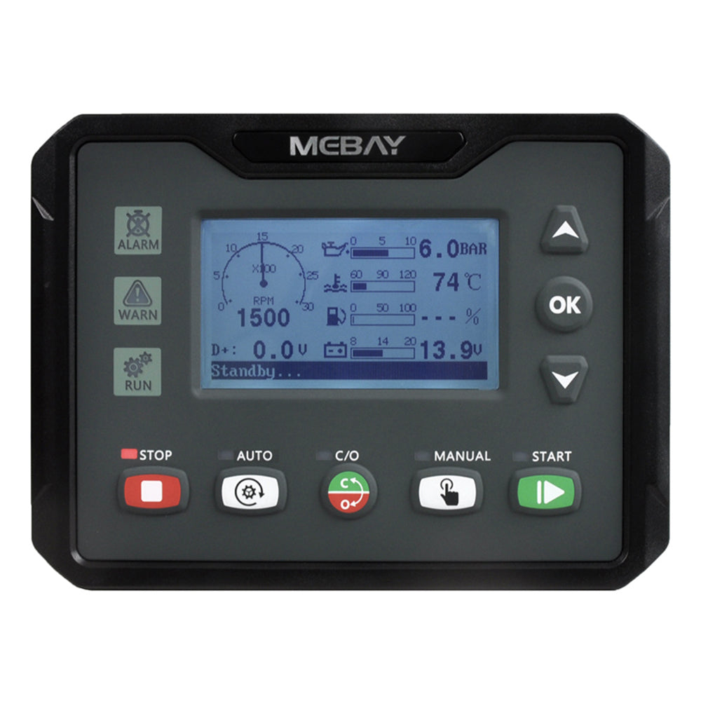 Mebay Auto ECU Generator Controller Control Module Controller Panel DC40C DC42C DC40CR DC42CR AMF RS485 for option