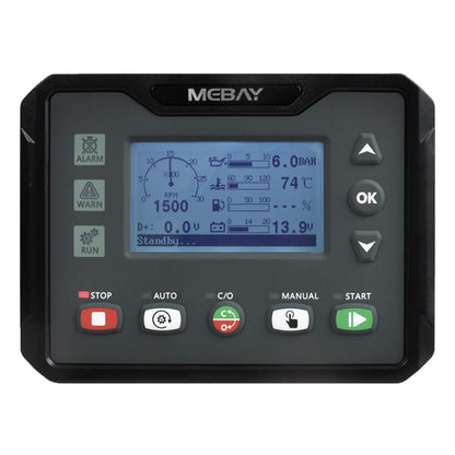 Mebay Auto ECU Generator Controller Control Module Controller Panel DC40C DC42C DC40CR DC42CR AMF RS485 for option