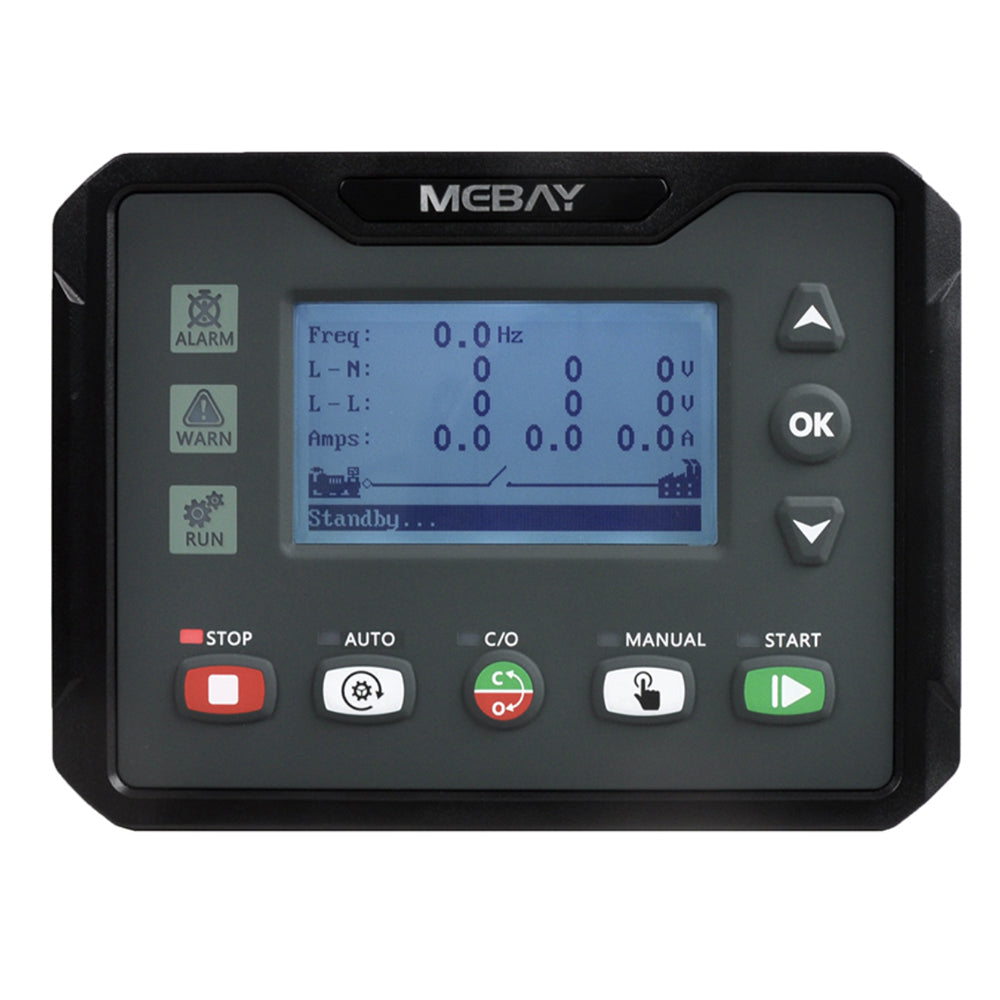 Mebay Auto ECU Generator Controller Control Module Controller Panel DC40C DC42C DC40CR DC42CR AMF RS485 for option