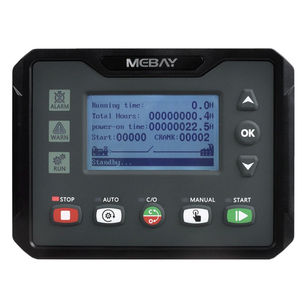 Mebay Auto ECU Generator Controller Control Module Controller Panel DC40C DC42C DC40CR DC42CR AMF RS485 for option