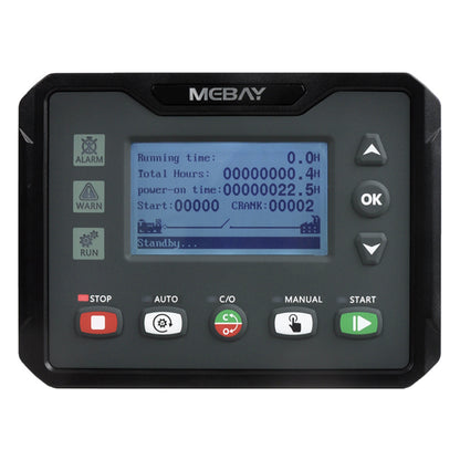 Mebay Auto ECU Generator Controller Control Module Controller Panel DC40C DC42C DC40CR DC42CR AMF RS485 for option