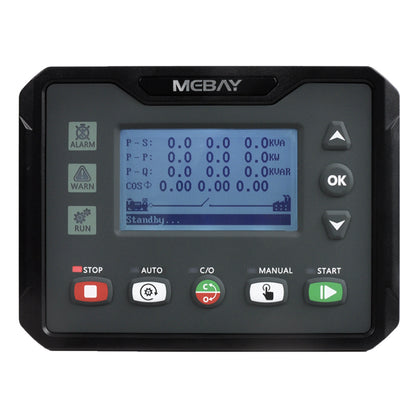 Mebay Auto ECU Generator Controller Control Module Controller Panel DC40C DC42C DC40CR DC42CR AMF RS485 for option