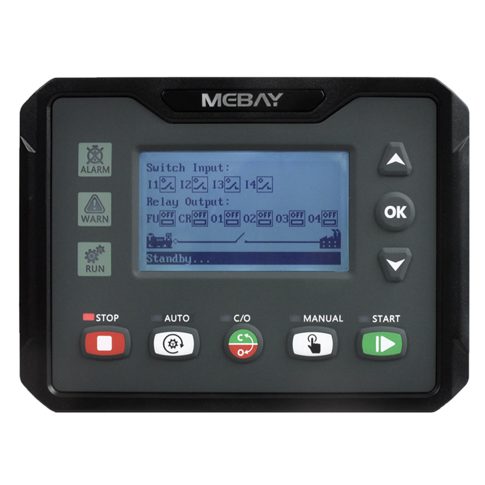 Mebay Auto ECU Generator Controller Control Module Controller Panel DC40C DC42C DC40CR DC42CR AMF RS485 for option