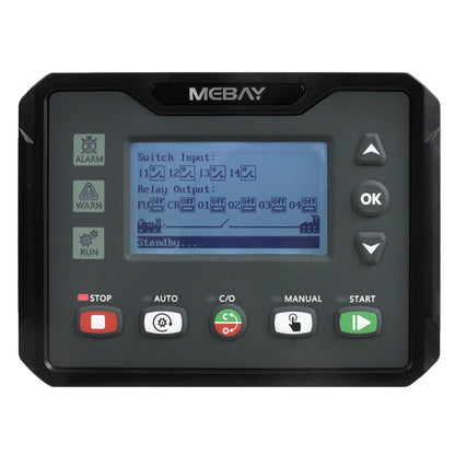 Mebay Auto ECU Generator Controller Control Module Controller Panel DC40C DC42C DC40CR DC42CR AMF RS485 for option