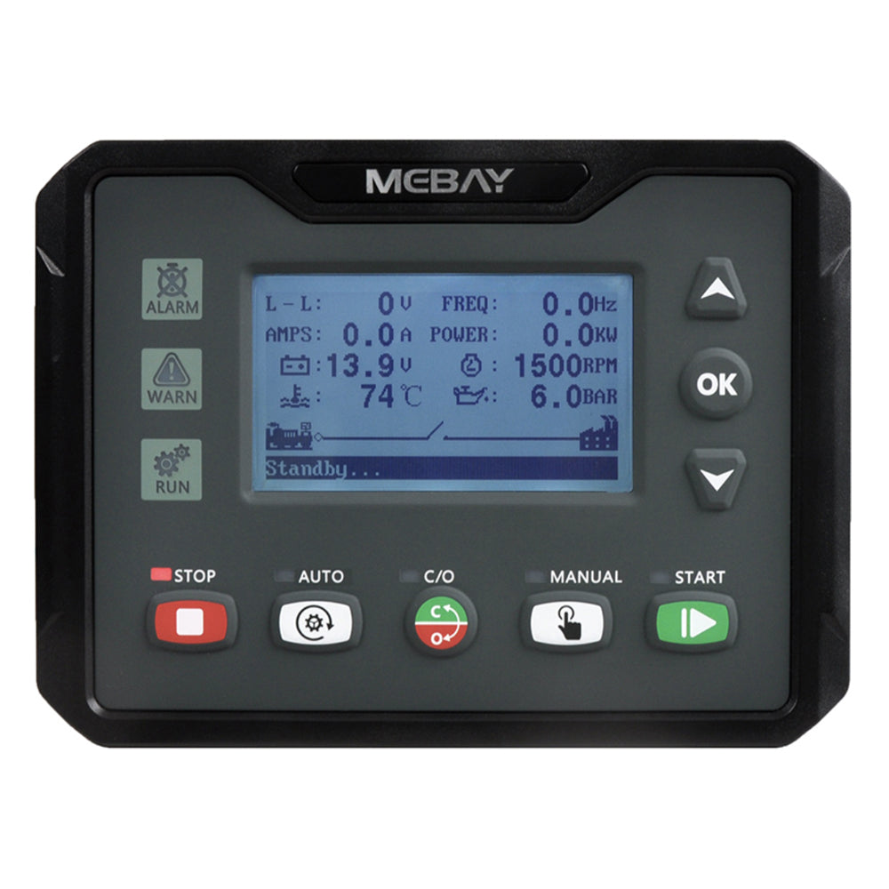 Mebay Auto ECU Generator Controller Control Module Controller Panel DC40C DC42C DC40CR DC42CR AMF RS485 for option