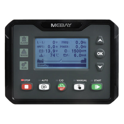 Mebay Auto ECU Generator Controller Control Module Controller Panel DC40C DC42C DC40CR DC42CR AMF RS485 for option