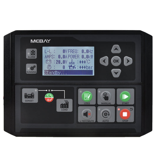 Mebay Auto Generator Controller Control Module Controller Panel DC40D DC42D DC40DR DC42DR AMF RS485 for option