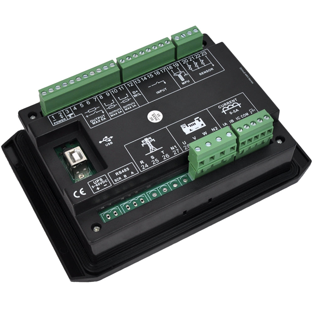 Mebay Auto Generator Controller Control Module Controller Panel DC40D DC42D DC40DR DC42DR AMF RS485 for option