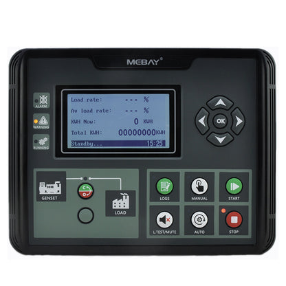 Mebay Auto ECU Generator Controller CAN Control Module Controller Panel DC50C DC52C DC50CR DC52CR AMF RS485 for option Diesel Generator Parts