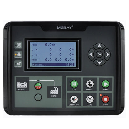 Mebay Auto Generator Controller Control Module Controller Panel DC50D DC52D DC50DR DC52DR AMF RS485 for option Diesel Generator Parts