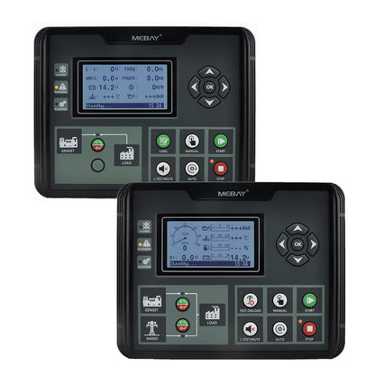 Mebay Auto Generator Controller Control Module Controller Panel DC50D DC52D DC50DR DC52DR AMF RS485 for option Diesel Generator Parts