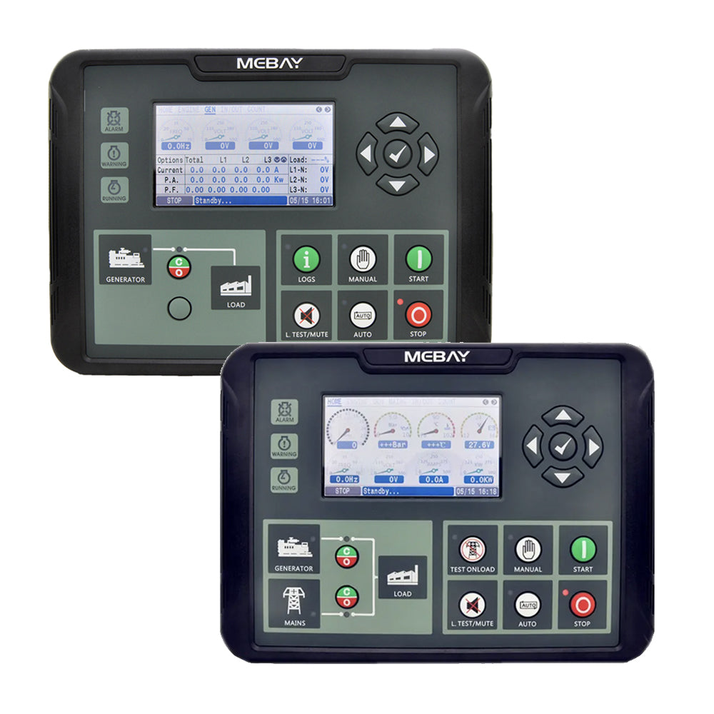 Mebay Diesel Generator Control Module Genset Controller Control Panel DC80D DC82D DC80DR DC82DR