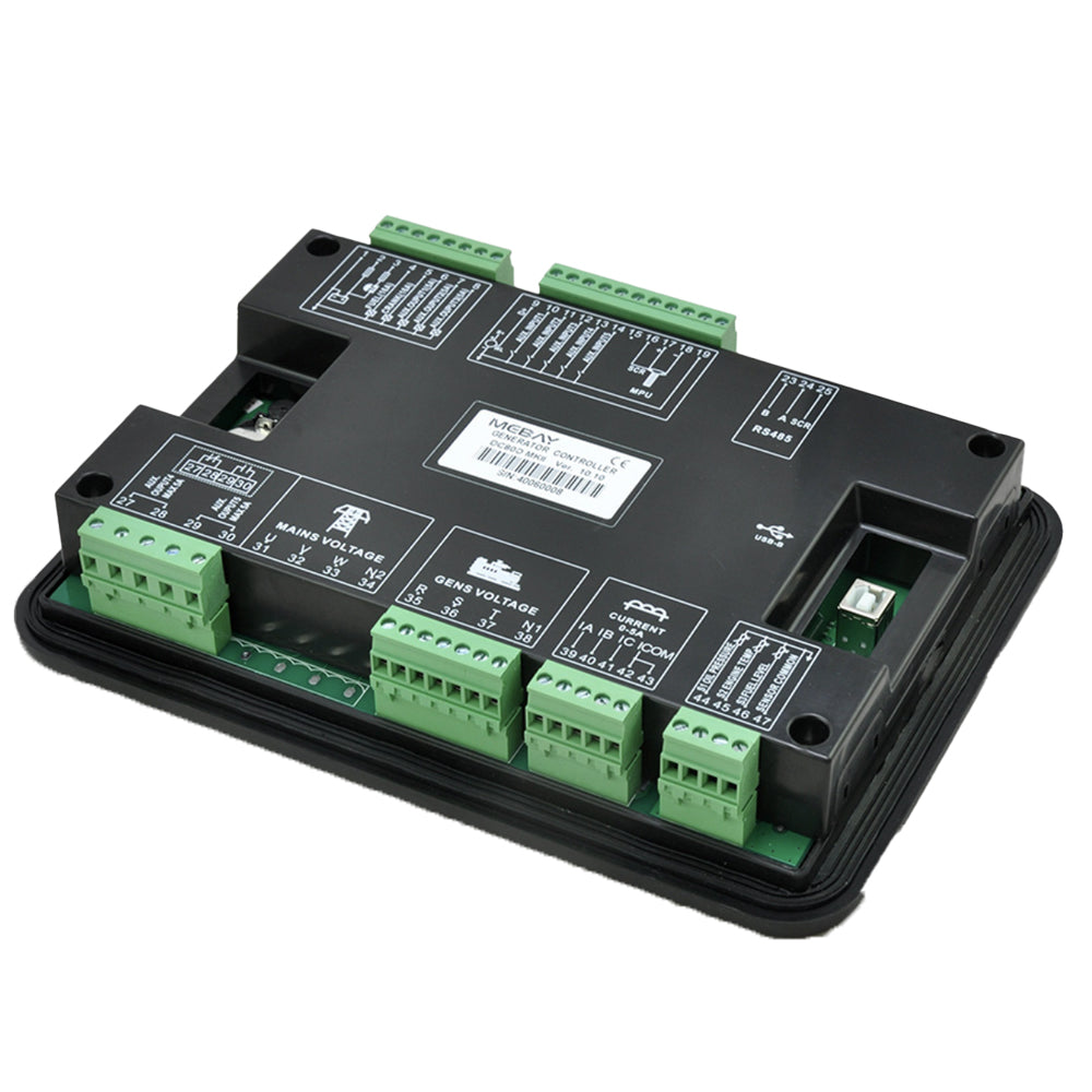 Mebay Diesel Generator Control Module Genset Controller Control Panel DC80D DC82D DC80DR DC82DR
