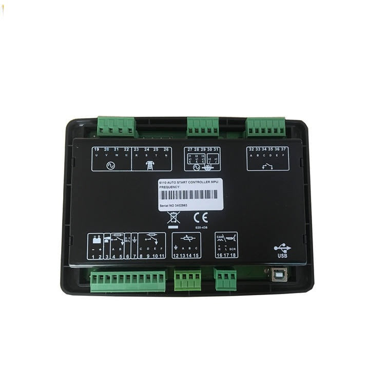 Intelligent Automatic Generator Controller DSE6110 with Panel De Control Hipower
