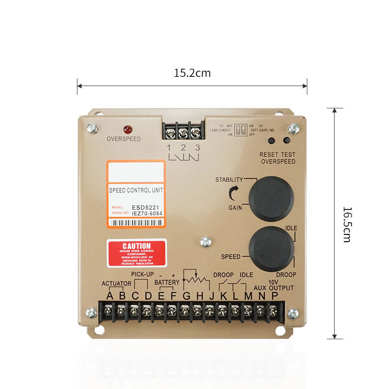 High Quality Plastic Speed Controller ESD5221 Diesel Generator Speed Governor &amp; Regulator