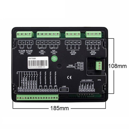 SmartGen HAT700 HAT700B HAT700S HAT700I HAT700BI Generator Parts ATS Controller Dual Power Synchronous Switching Control Module