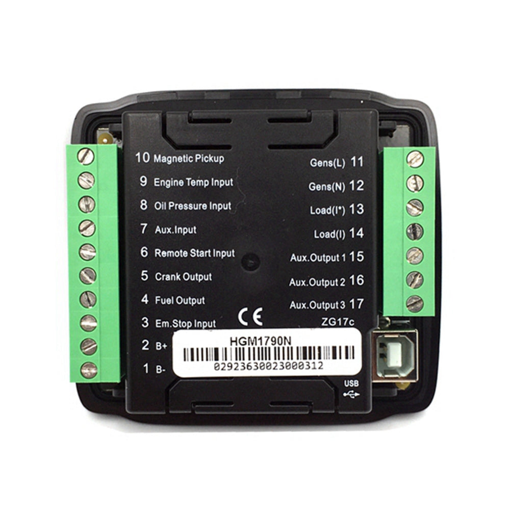 Smartgen HGM1790N Diesel Generator Controller Automatic Engine Auto Start Module Control Panel