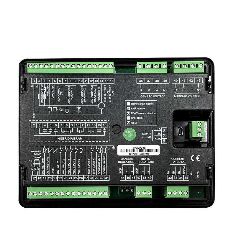 Smartgen Generator Controller HGM7210 HGM7220 HGM7210CAN HGM7220CAN