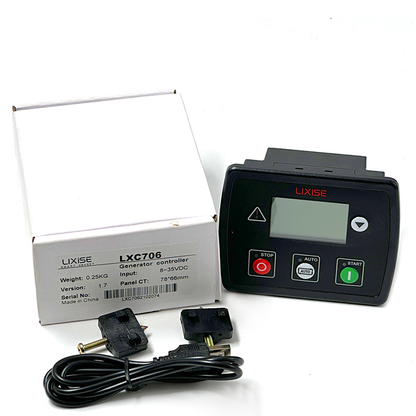 Lixise Generator Controller Spare Parts Diesel Generator Auto Start Control Panel Module Lxc706