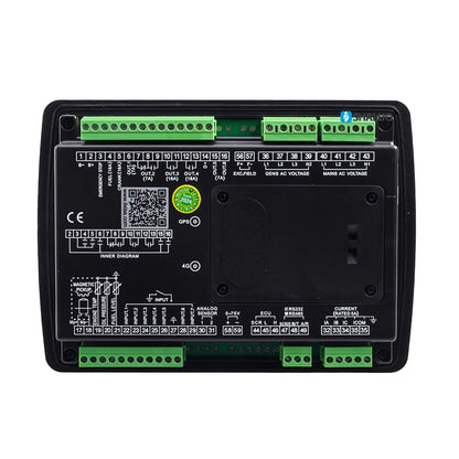 LIXiSE Diesel Generator Plc Controller LXC6220 Auto Start Control Panel USB Interface Genset Parts Circuit Board