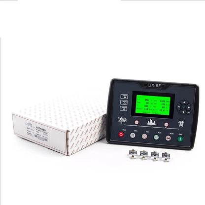 LIXiSE Diesel Generator Plc Controller LXC6220 Auto Start Control Panel USB Interface Genset Parts Circuit Board