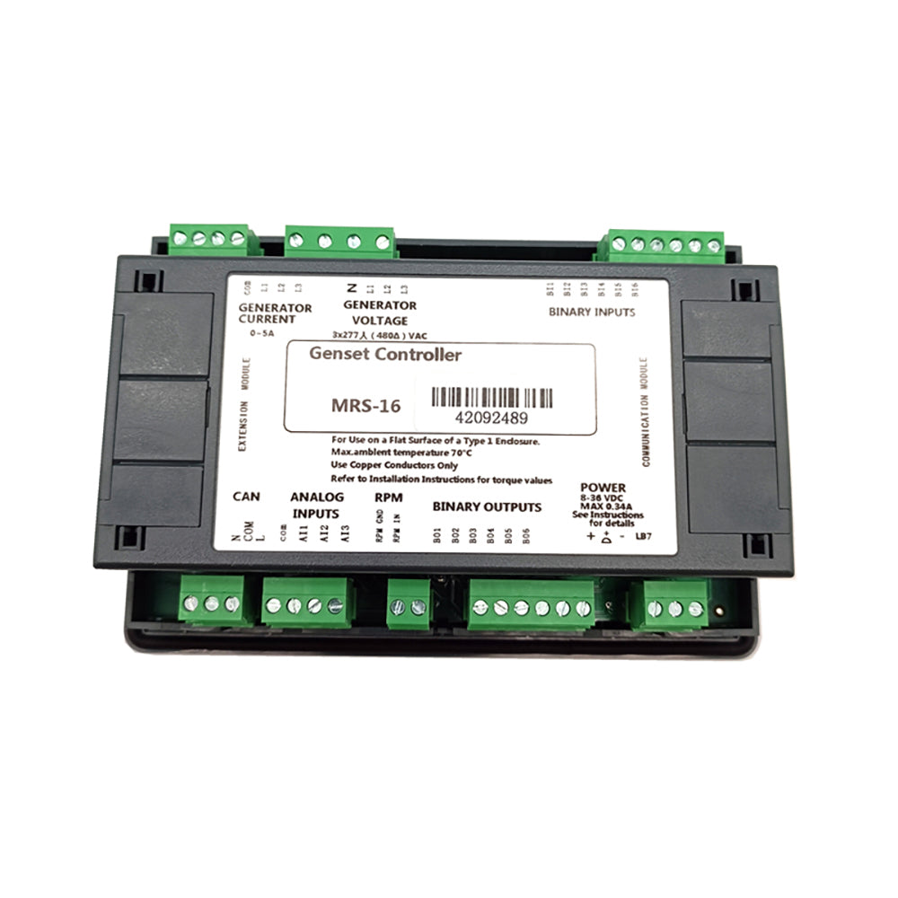 MRS16 MRS10 MRS11 Remote Auto Start LCD Display Electric Smart Control Panel Diesel Generator Controller Module MRS-10 MRS-11 MRS-16