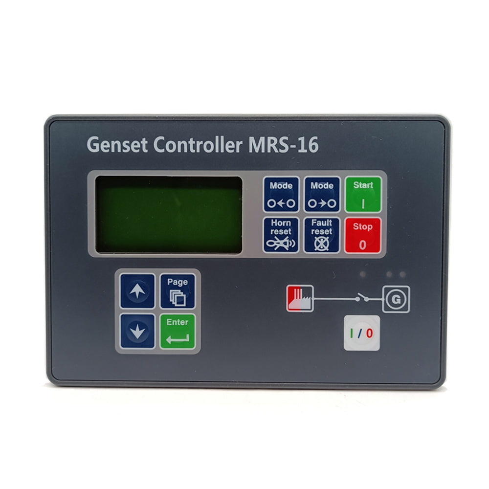 MRS16 MRS10 MRS11 Remote Auto Start LCD Display Electric Smart Control Panel Diesel Generator Controller Module MRS-10 MRS-11 MRS-16