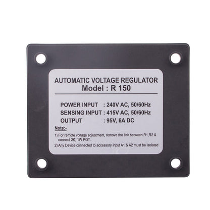 Generator Automatic Voltage Regulator R150 AVR Circuit Diagram for Diesel Engine