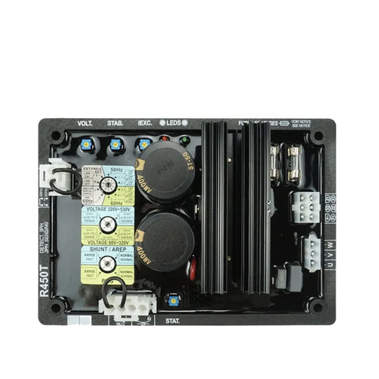 Brushless Diesel Generator Set 300kw AVR R450 R450T R450M