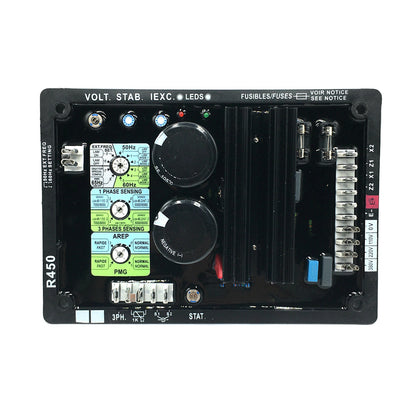 Brushless Diesel Generator Set 300kw AVR R450 R450T R450M
