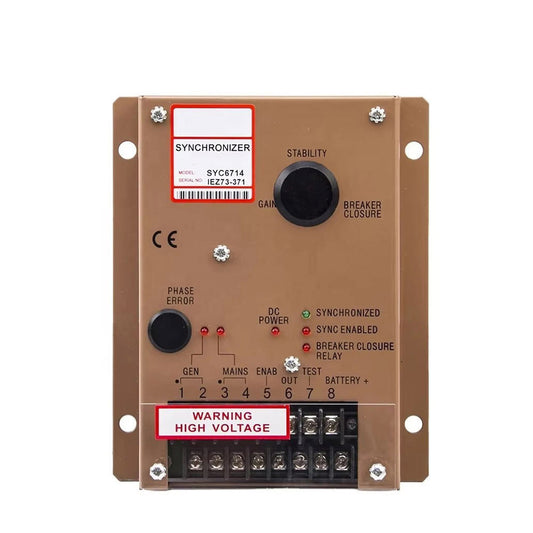 SYC6714 Engine Generator Governor Speed Controller Synchronizer Load Sharing Module DC Motor Control Board
